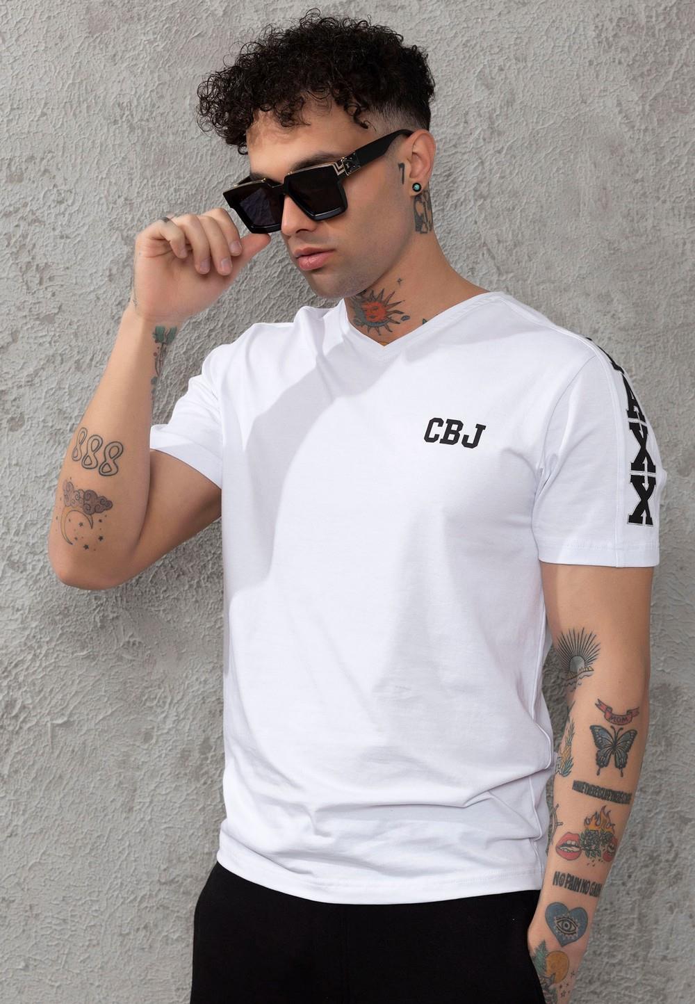 CT790 Basic T-shirt with Logo Embroidery