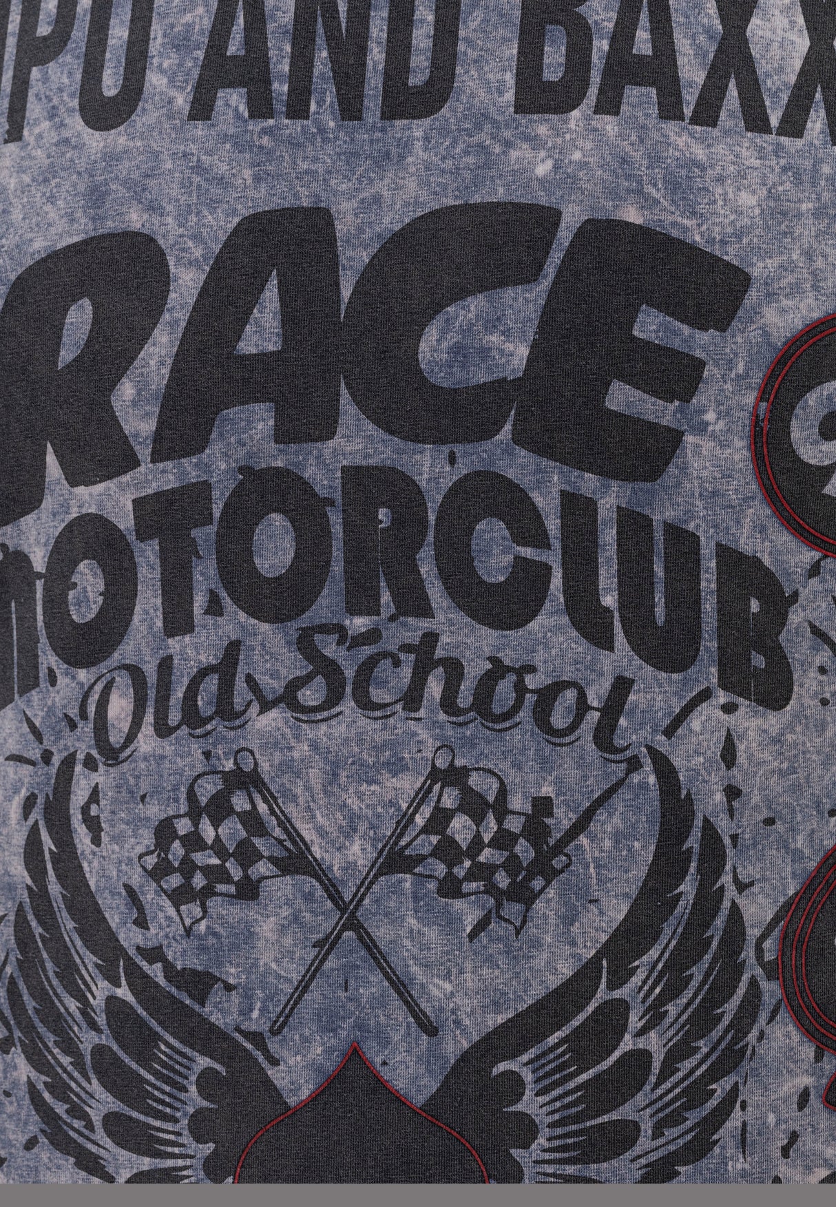 CT800-Mężczyźni T-Shirt z okrągłym dekoltem – Wash & Adler-Print