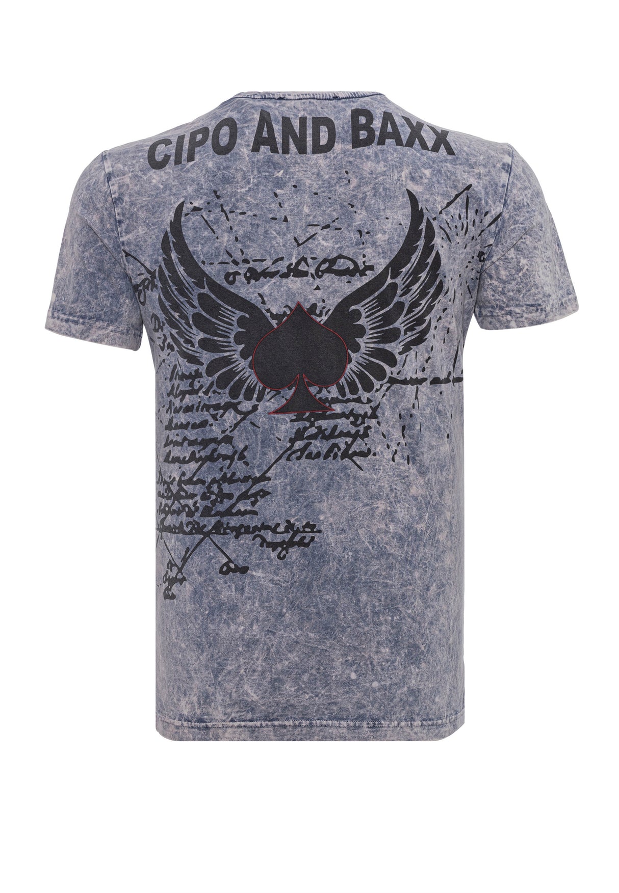 CT800-Mężczyźni T-Shirt z okrągłym dekoltem – Wash & Adler-Print