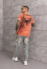 CT800-Mężczyźni T-Shirt z okrągłym dekoltem – Wash & Adler-Print