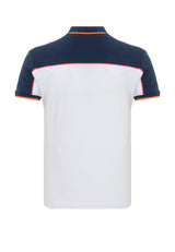 CT803-Camiseta Polo Camiseta en Regular Fit con estampado y aplicación