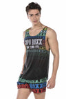 CUK246 BLACK MEN'S BEACHWEAR