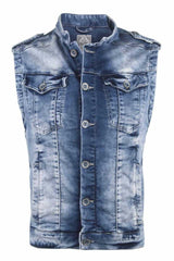 Jeans maschile CW103 con un lavaggio sottile