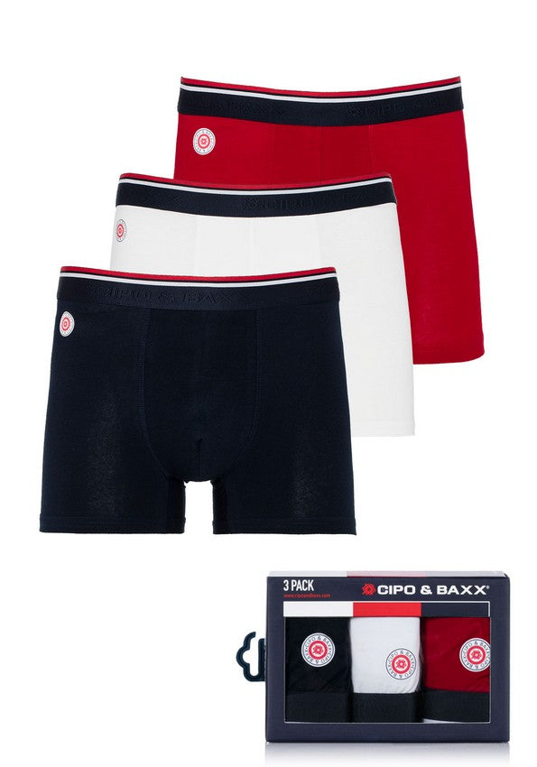 CX105 Men Boxer Horts (3-St) in a sporty design