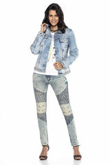 WD410 women Slim-Fit jeans in a modern look with Skinny-Fit