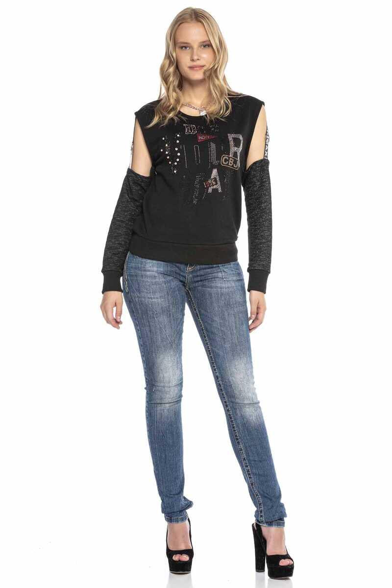 WD386 Damen Slim-Fit-Jeans