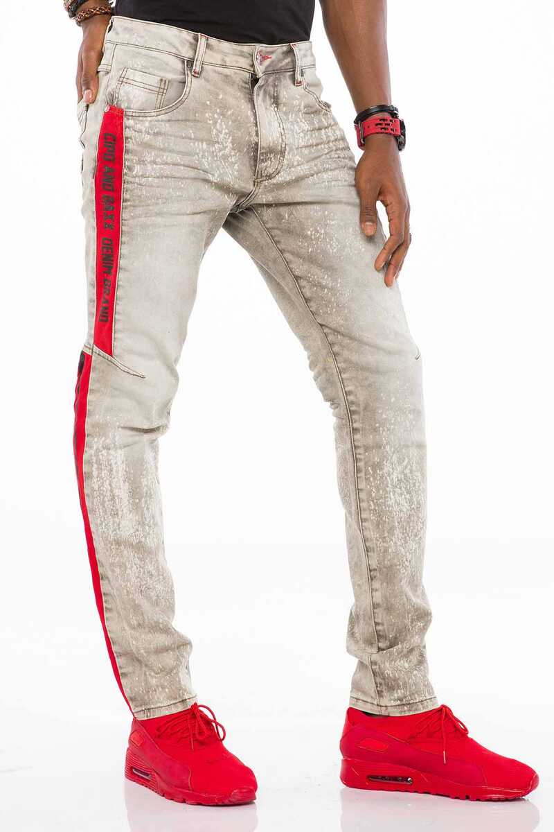 CD524 GREY MEN'S JEANS