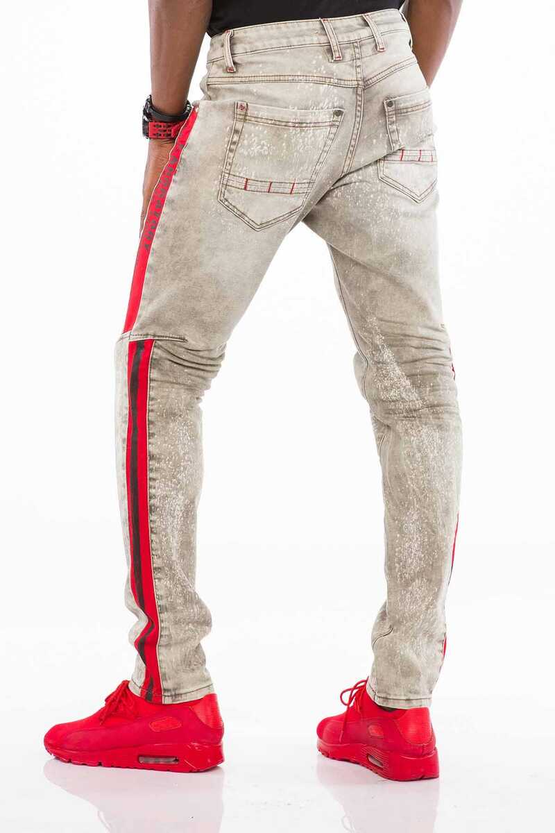 CD524 GREY MEN'S JEANS