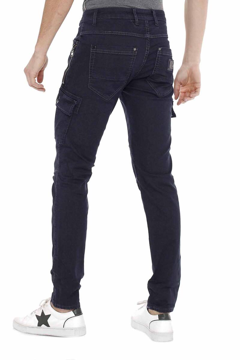 CD454 Men Slim-Fit-Jeans with side pockets