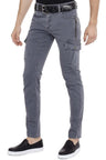 CD454 Men Slim-Fit-Jeans with side pockets