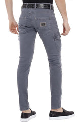 CD454 Men Slim-Fit-Jeans with side pockets