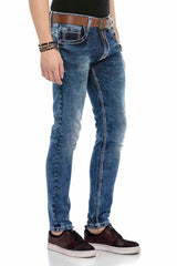 Jeans comodi da uomo CD588 in un design classico