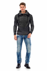 CD434 Men Slim-Fit-Jeans with button pockets in regular fit