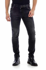 Jeans comodi da uomo CD426 con Nittails