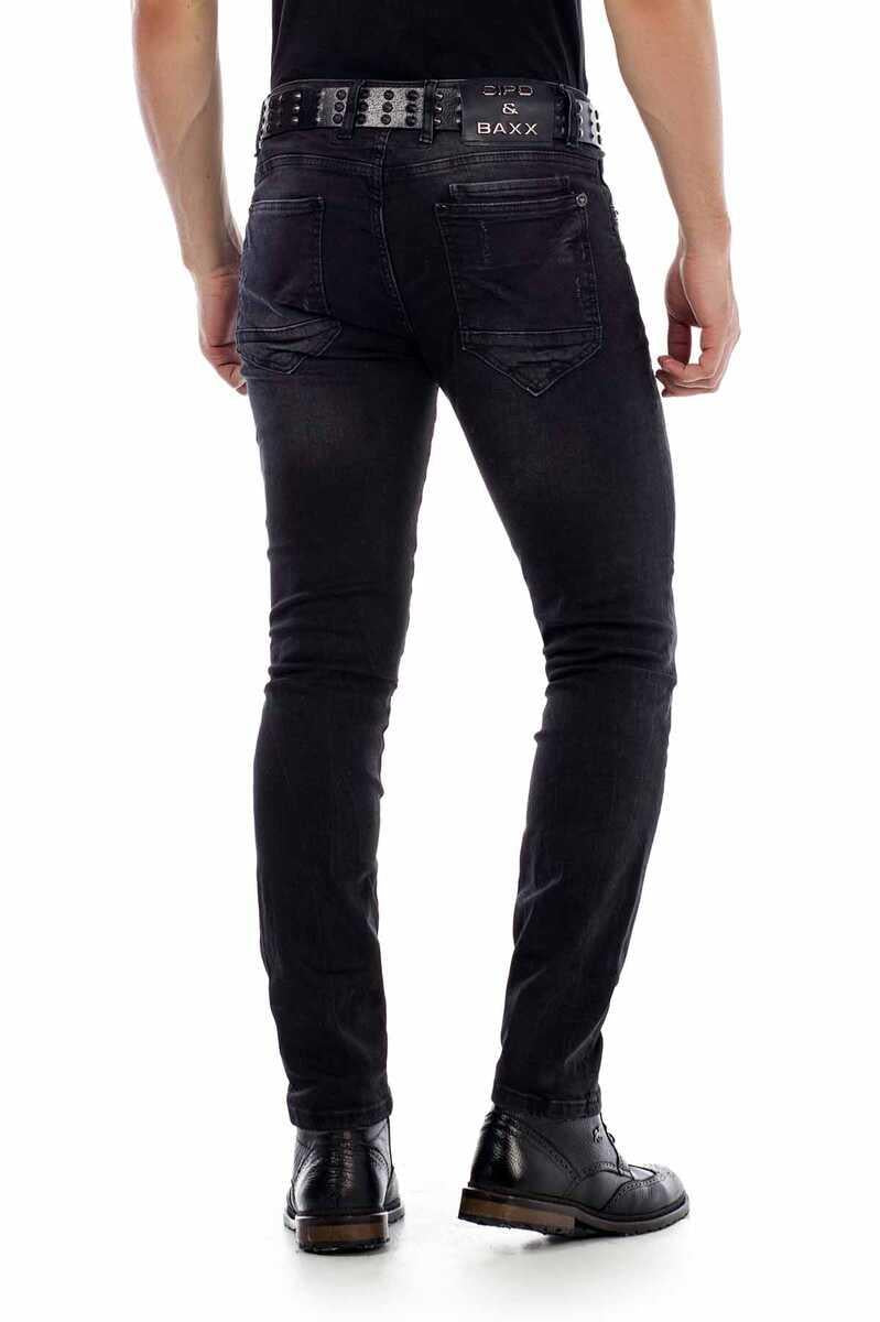 Jeans comodi da uomo CD426 con Nittails