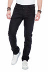 CD410 men's comfortable jeans with optimal comfort in straight fit