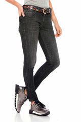 WD394 women 7/8 pants in classic design