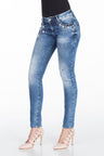 WD309 Jeans Slim-Fit para Mujer