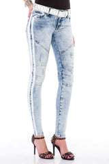 WD367 Femmes Slim-Fit Jeans dans une coupe mince à la mode