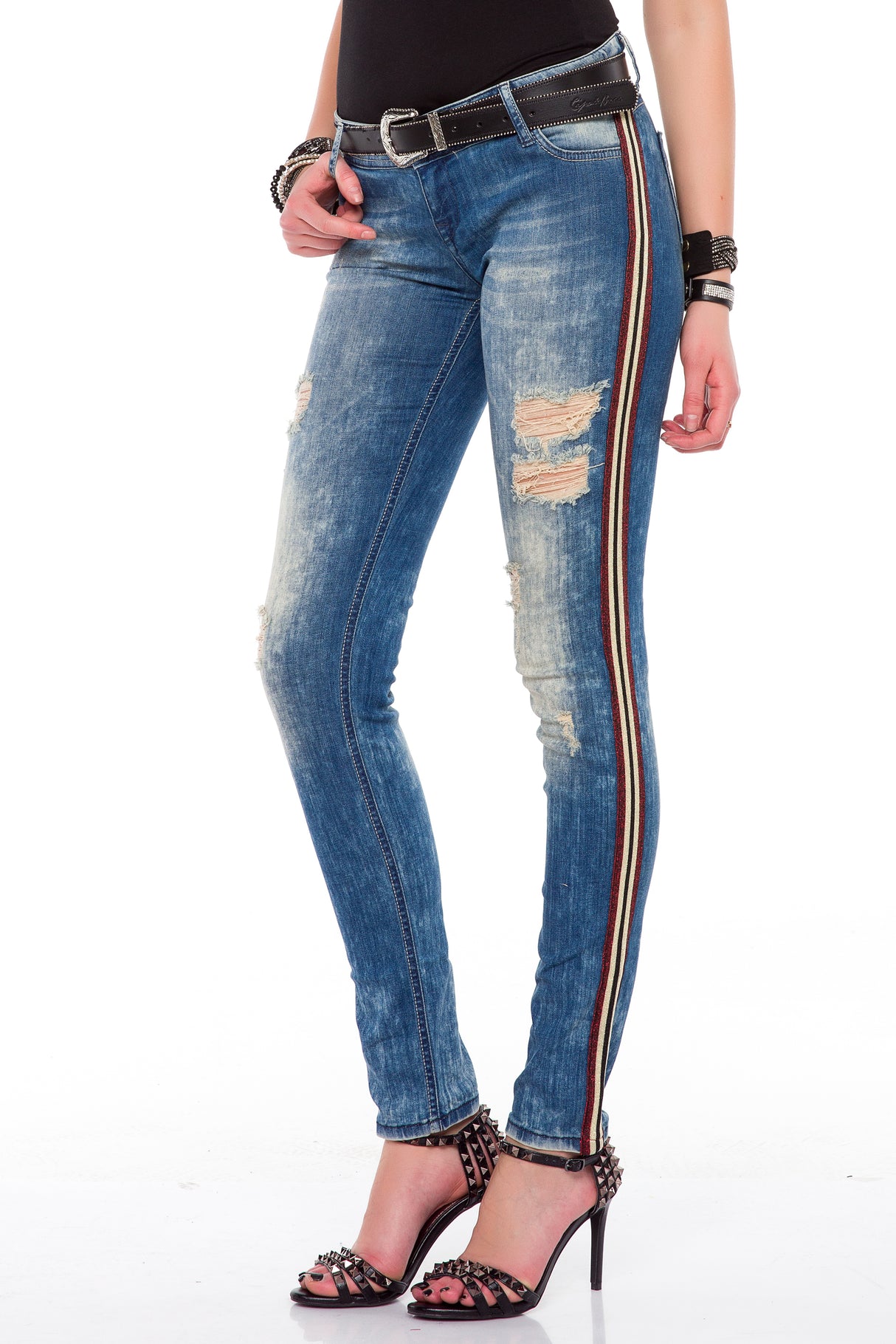 WD369 WD369 Jeans Slim-Fit para mujer