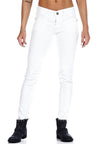 WD297 Jeans slim fit para mujer