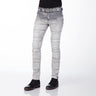 CD228 Slim-fit jeans voor heren met trendy decoratieve elementen