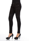 WD255A Slim-Fit Dames Jeans in een Biker-stijl