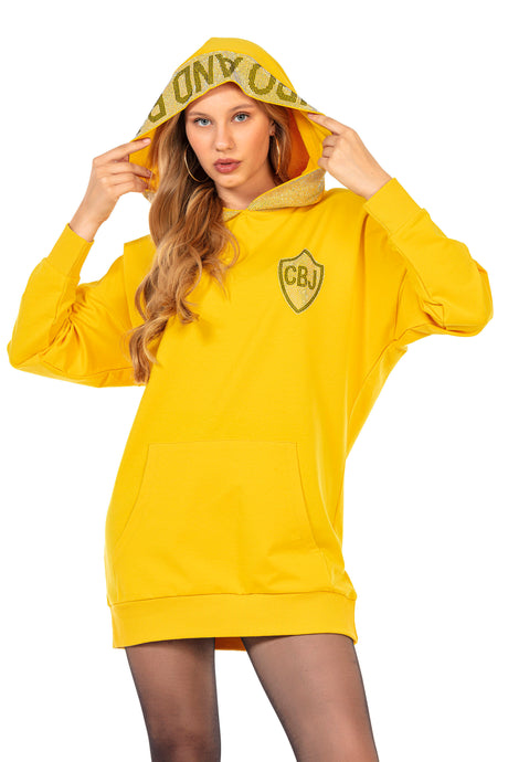 WY149 Vestido sudadera para mujer 