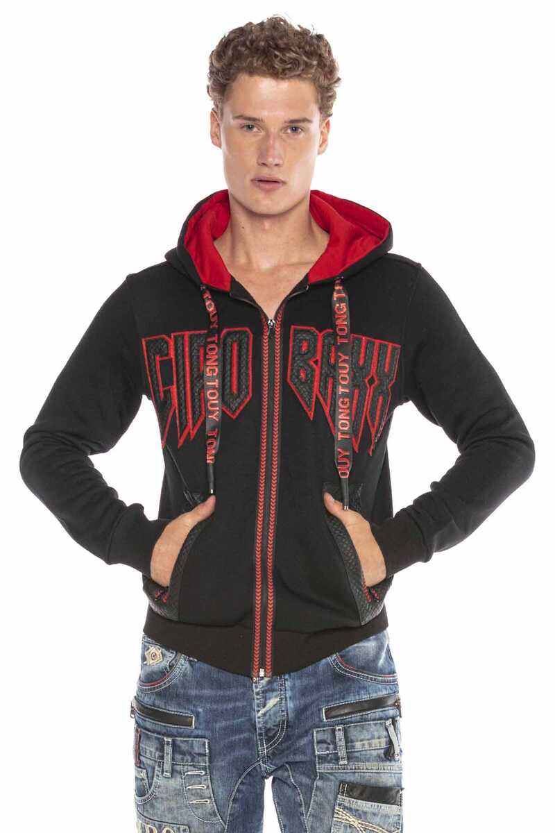 Chaqueta de sudor para hombres CL415 con un estampado de marca de moda