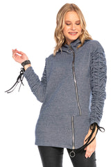 WL239 DAMEN HOODIE SWEATJACKET