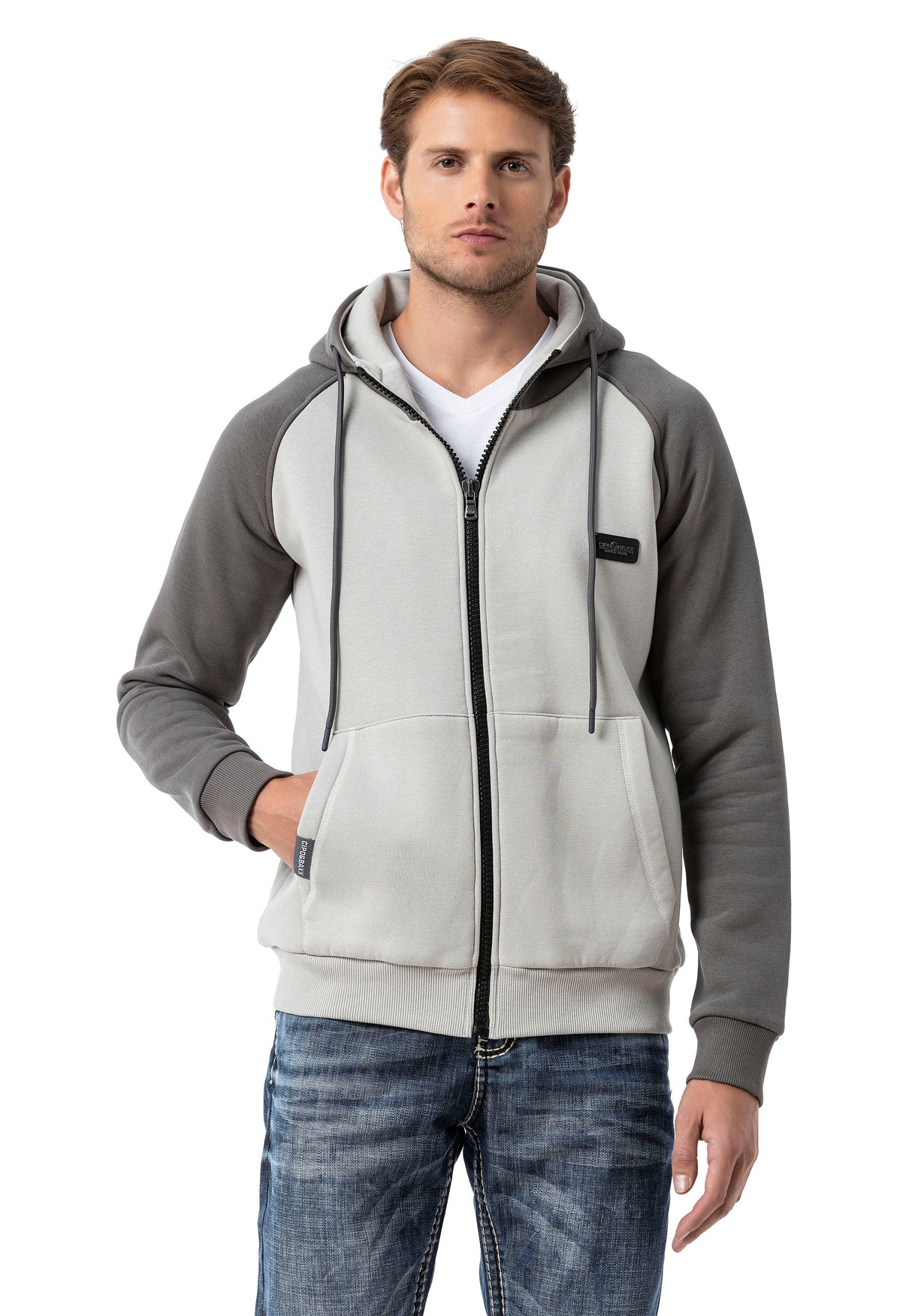 CL579 MEN'S HOODIE SWEATJACKET