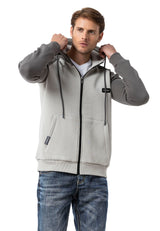 CL579 MEN'S HOODIE SWEATJACKET