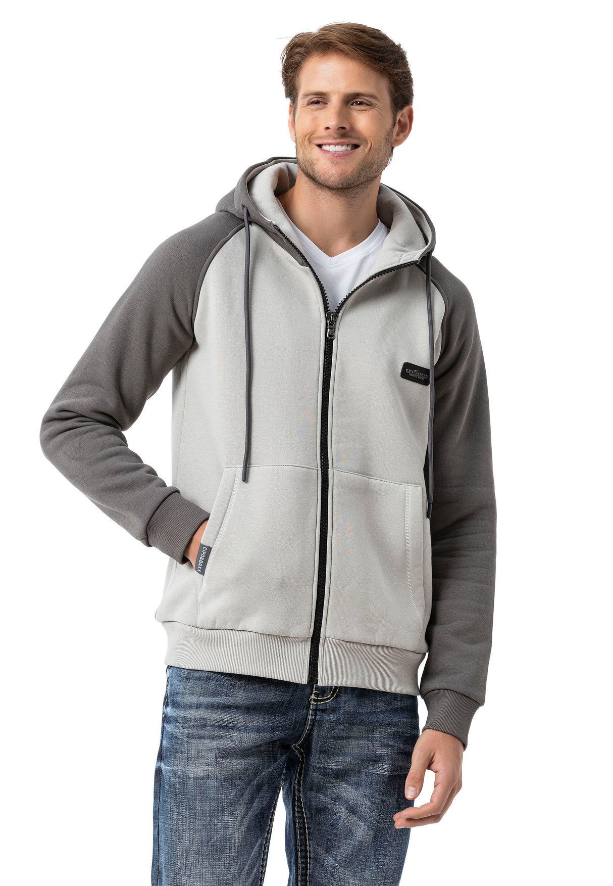 CL579 MEN'S HOODIE SWEATJACKET