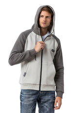 CL579 MEN'S HOODIE SWEATJACKET