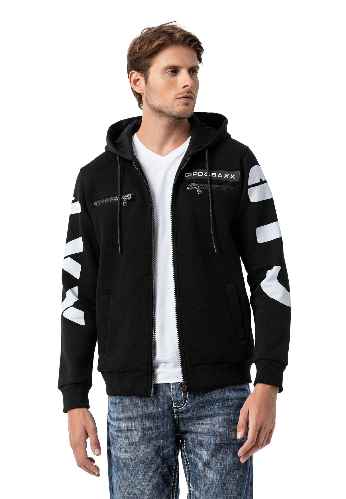 CL577 MEN'S HOODIE SWEATJACKET