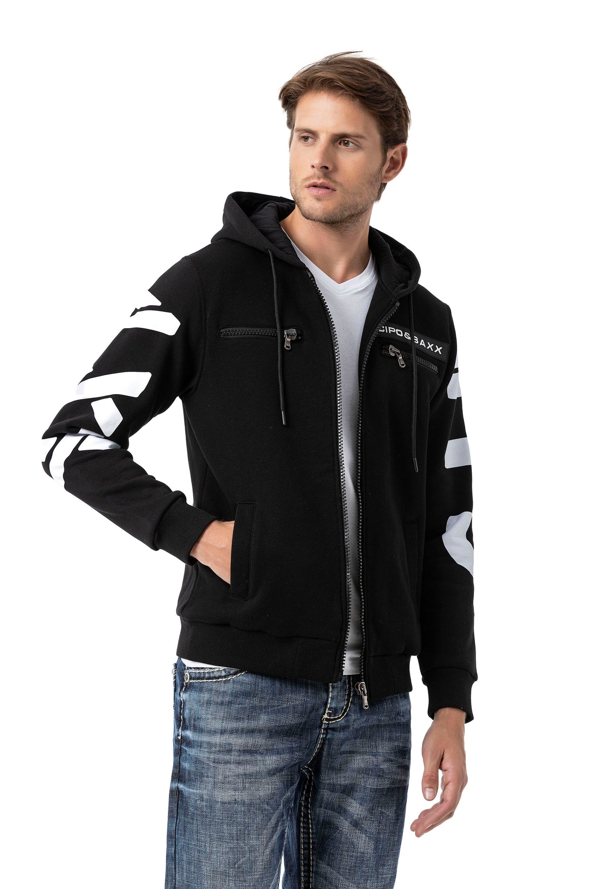 CL577 MEN'S HOODIE SWEATJACKET