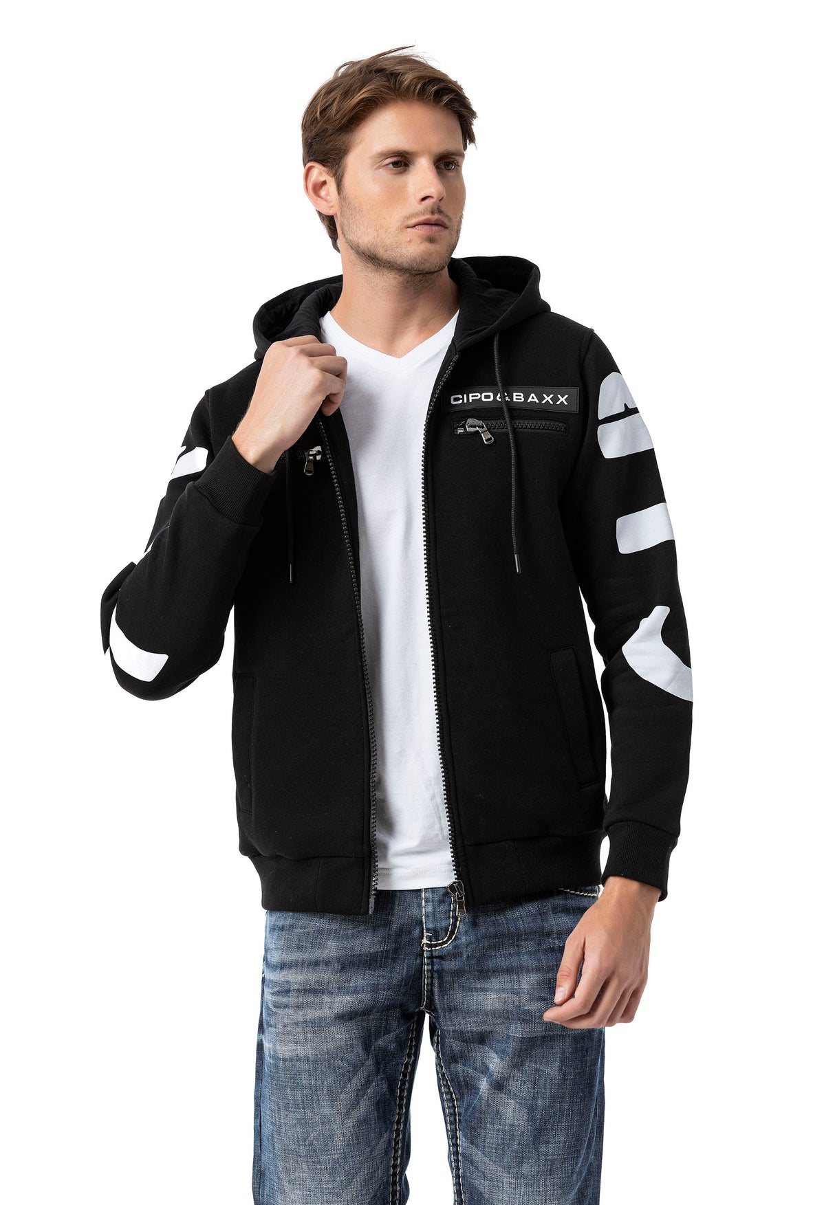 CL577 MEN'S HOODIE SWEATJACKET