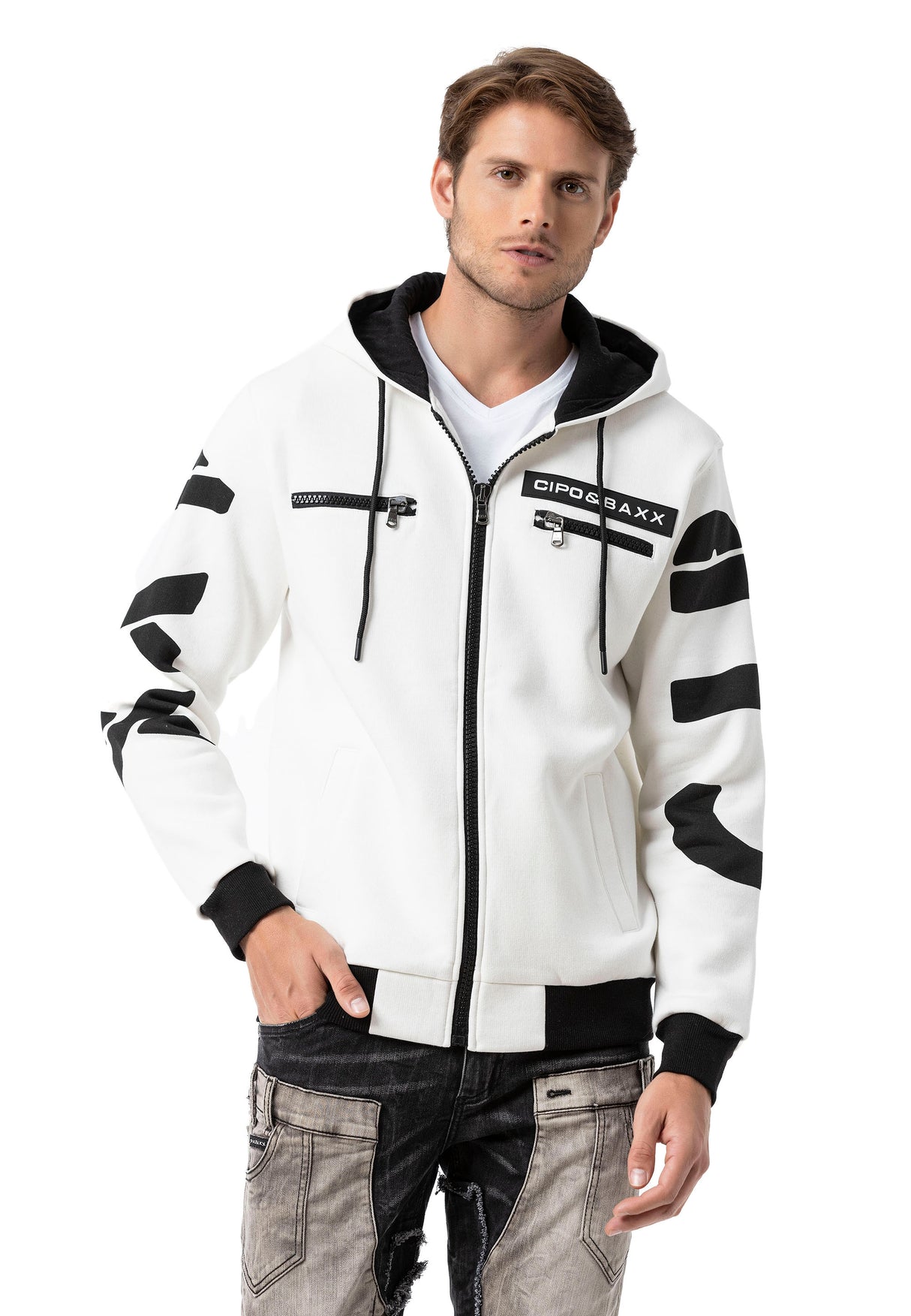 CL577 MEN'S HOODIE SWEATJACKET