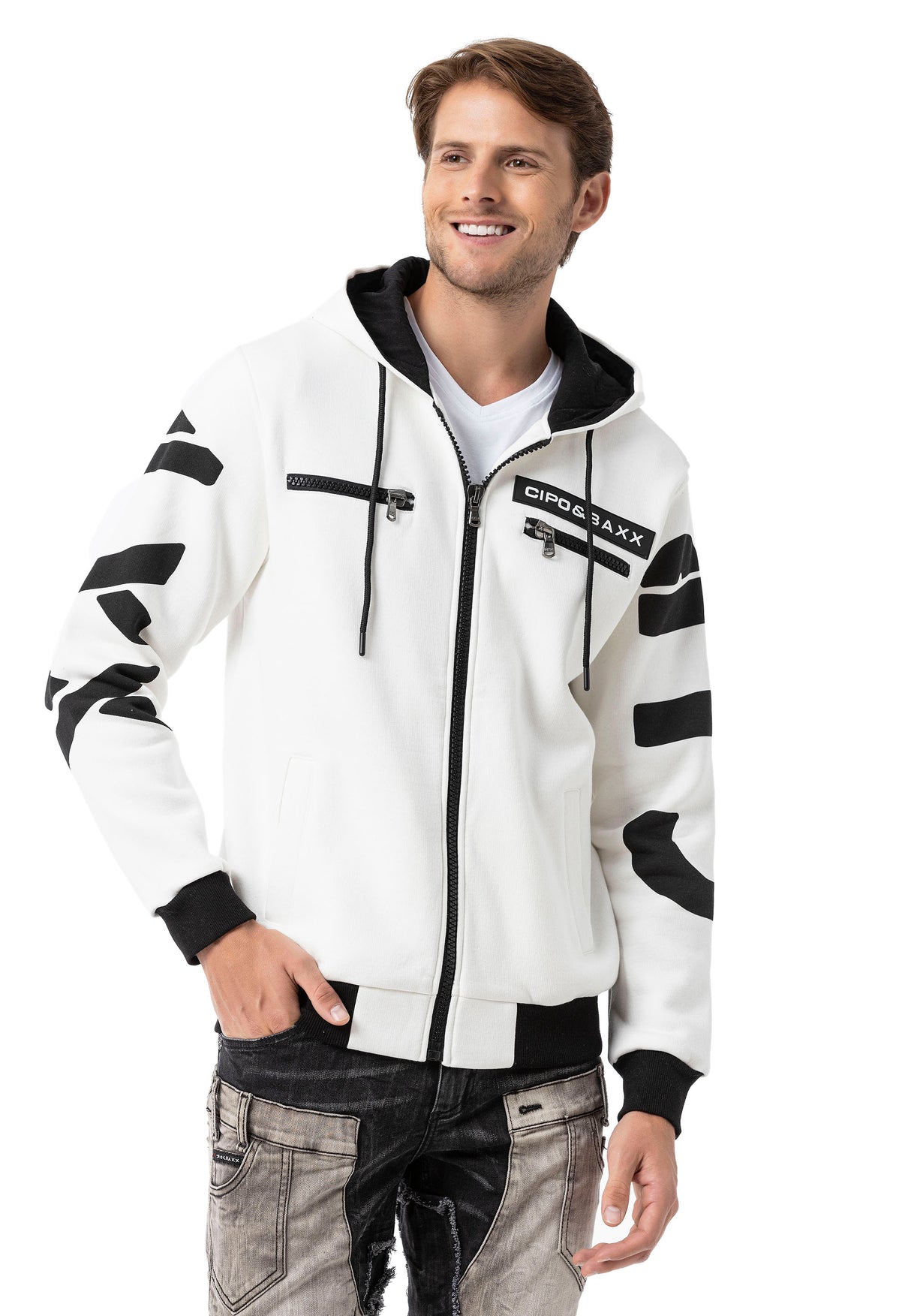 CL577 MEN'S HOODIE SWEATJACKET