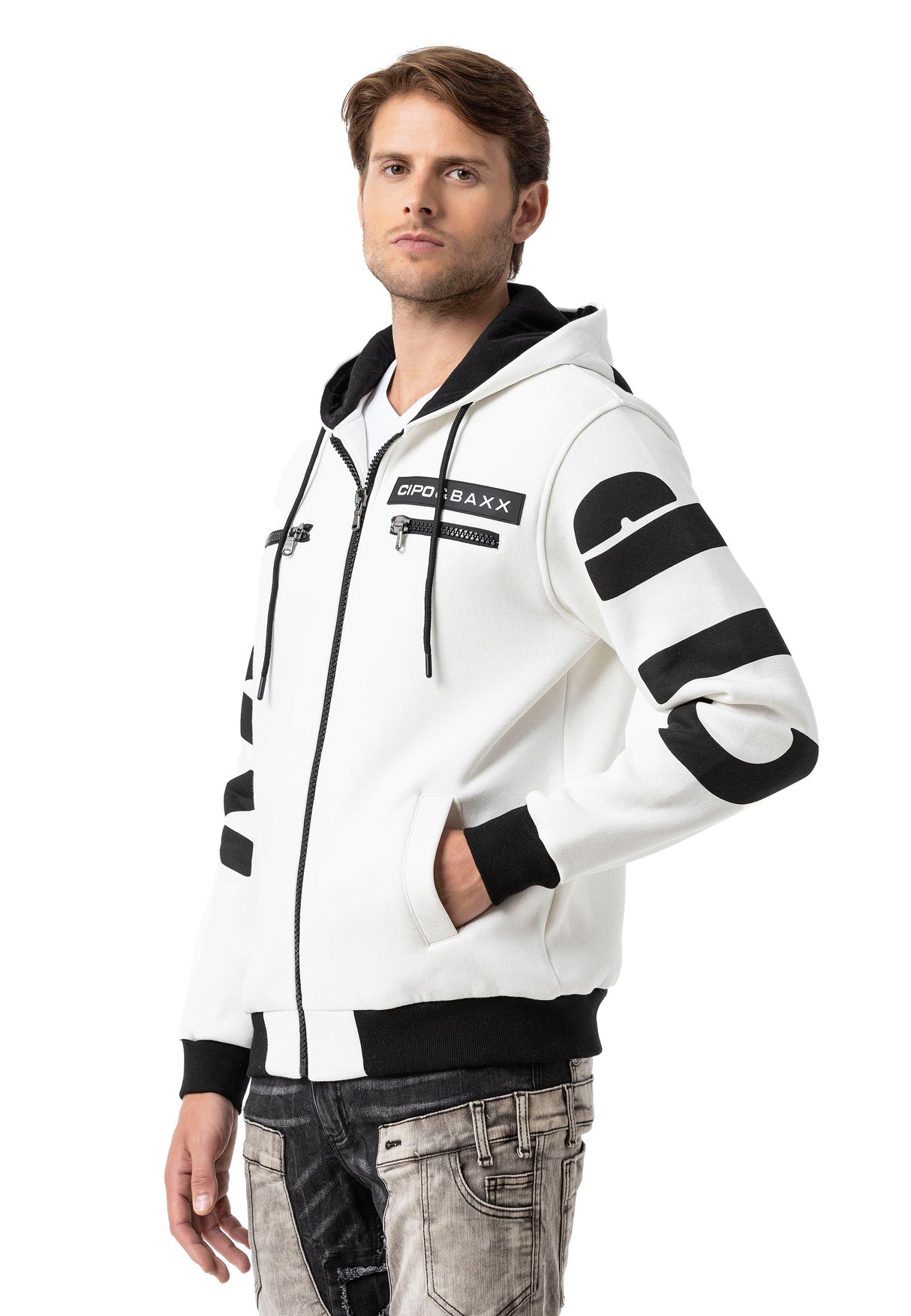 CL577 MEN'S HOODIE SWEATJACKET