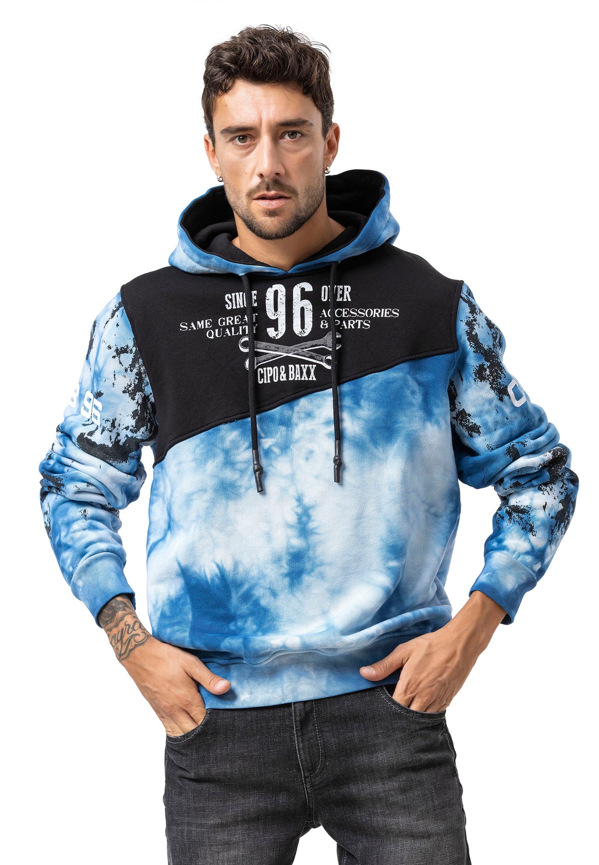 CL593 SWEAT-SHIRT À CAPUCHE HOMME