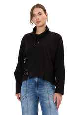 WL369 FELPA CON CAPPUCCIO DA DONNA