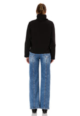 WL369 FELPA CON CAPPUCCIO DA DONNA