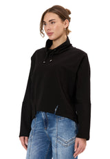 WL369 FELPA CON CAPPUCCIO DA DONNA