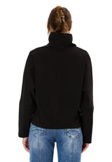 WL369 FELPA CON CAPPUCCIO DA DONNA