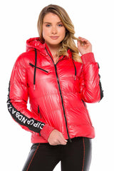 WM109 women's winter jacket with a warming hood