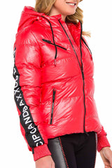 WM109 women's winter jacket with a warming hood