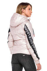 WM109 women's winter jacket with a warming hood