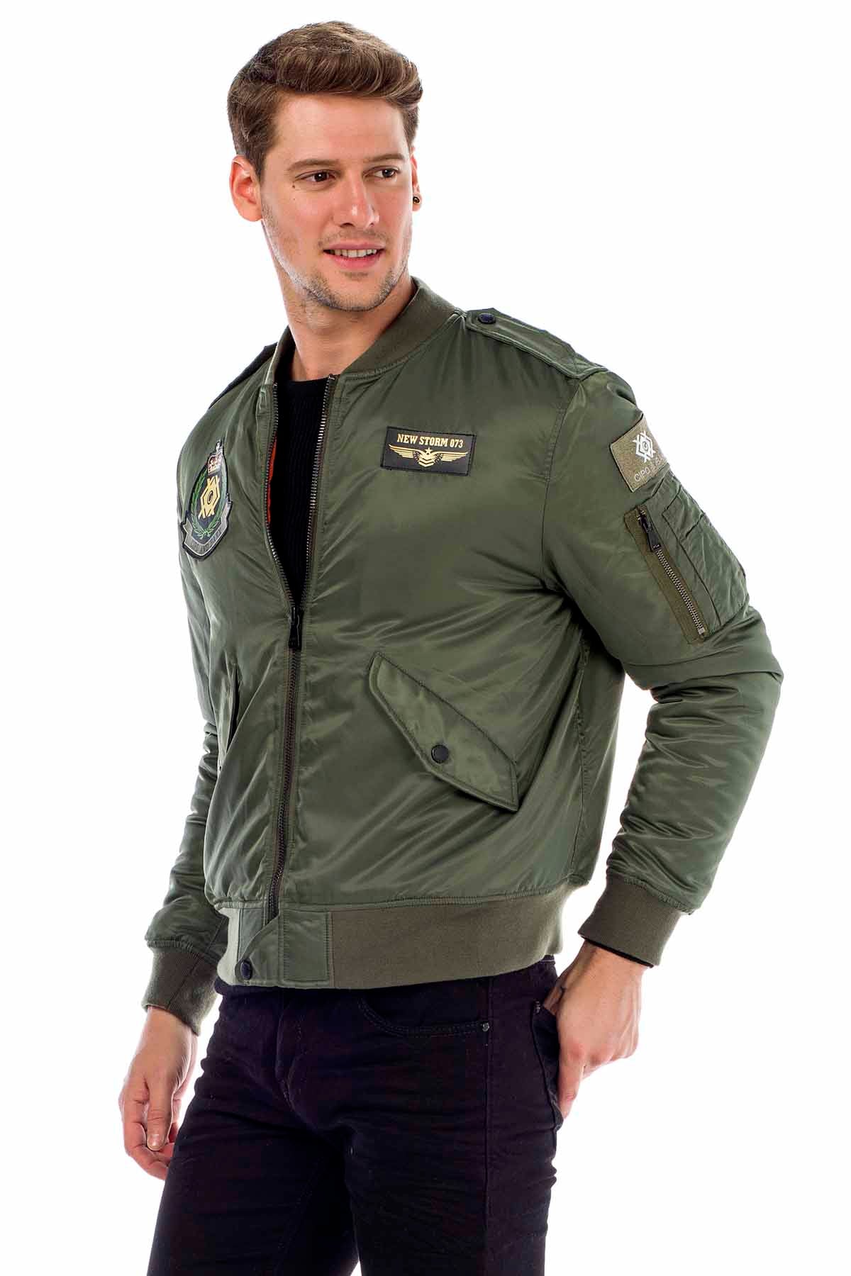 CM133 Chaqueta Bomber para hombres 