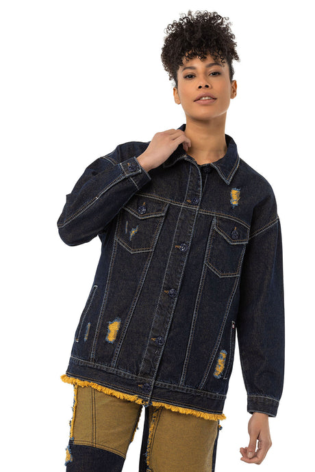 WJ227 Veste en jean pour femme